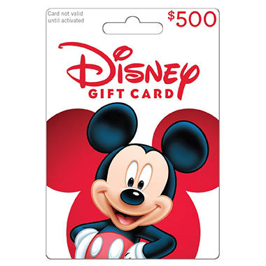 $500 Disney Gift Card