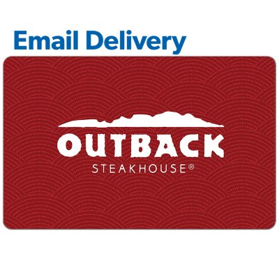 Outback Steakhouse Egift Card Various Amounts Email Delivery