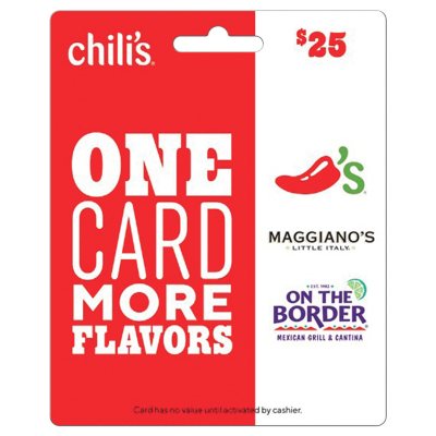 Chili S Maggiano On The Border And Macaroni Grill Gift Card 25