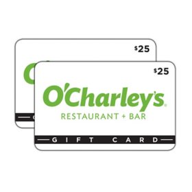 O Charley S 50 Value Gift Cards