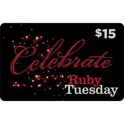 Ruby Tuesday 90 Value Gift Cards 5 X 15 Plus Bonus