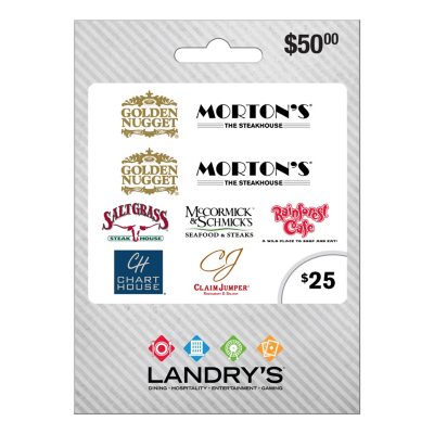 Landry S 50 Value Gift Cards 2 X 25