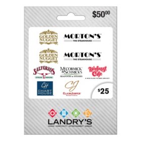 Landry S 50 Value Gift Cards 2 X 25