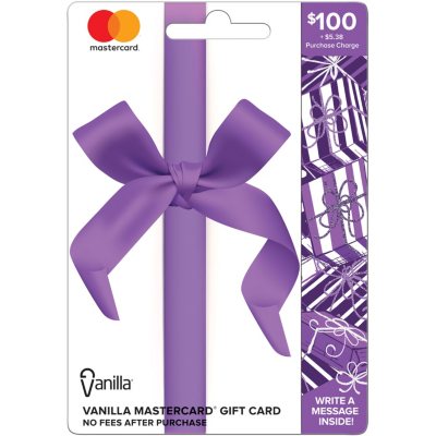 $100 Vanilla® Mastercard® Gift Card - Sam's Club