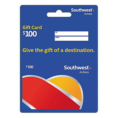 Southwest Airlines Gift Card - Various Amounts - Sam's Club