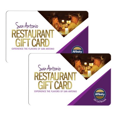 San Antonio Restaurant $100 Value Gift Cards - 2 x $50 ...