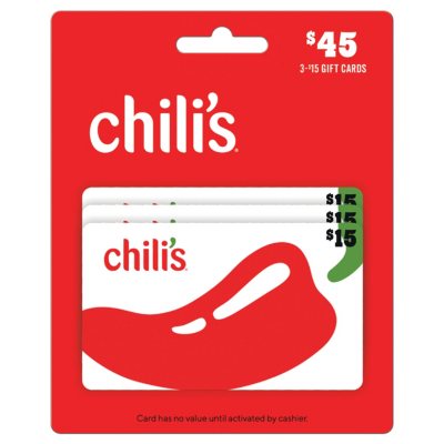 Chili's, Maggiano's, and On The Border $45 Value Gift Cards - 3/$15 ...