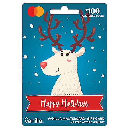 Holiday Vanilla Mastercard® $100 Gift Card - Sam's Club