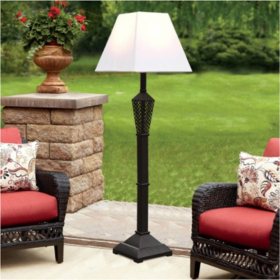 Wicker Patio Floor Lamp - Sam's Club