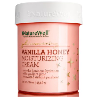 Nature Well Shimmering Vanilla Honey Moisturizing Cream