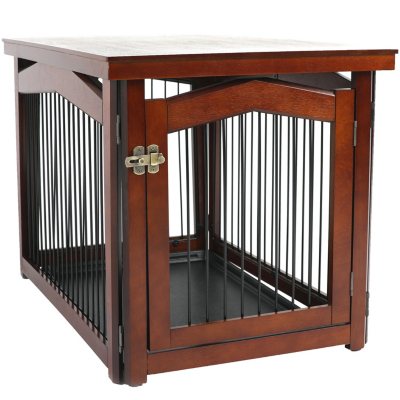 Zoovilla 2-in-1 Configurable Pet Crate and Gate (Choose Your Size ...