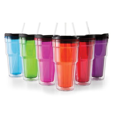 Tumblers with Lids Set - 24 oz. - 6 pc. - Sam's Club