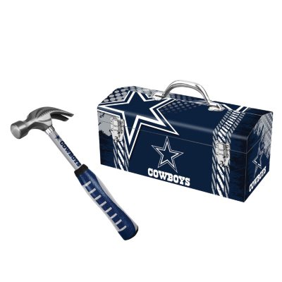 Dallas Cowboys Steel Hammer and Tool Box Combo   Sam's Club