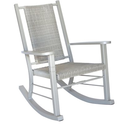 adairs baby hampton rocking chair grey