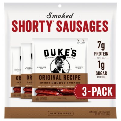 shorty smoked sausages dukes