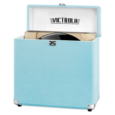 victrola storage case for vinyl turntable record