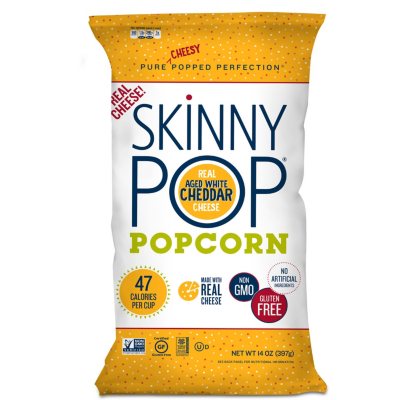 SkinnyPop Popcorn, Aged White Cheddar (14 oz.) - Sam's Club