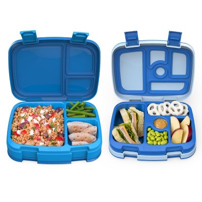 One Bentgo Fresh And One Bentgo Kids Bento Lunch Box (Assorted Colors ...