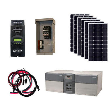 Grape Solar 1,080-Watt Off-Grid Solar Generator Kit