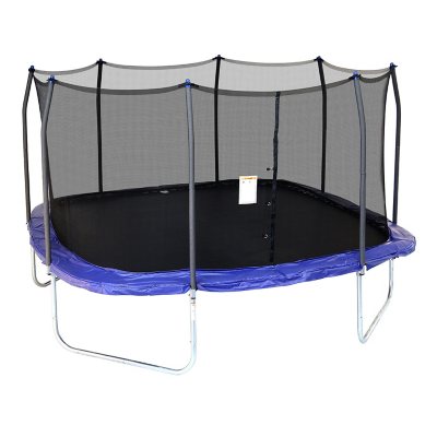 Skywalker Trampolines 15' Square Trampoline with Enclosure ...