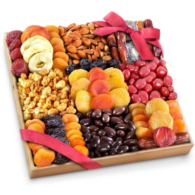 Extravagance Dried Fruit, Nuts and Treats Gift Tray - Sam's Club