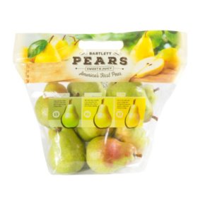 Bartlett Pears (4 lbs.) - Sam's Club