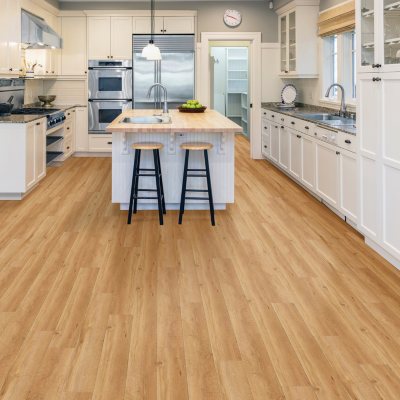 Select Surfaces Honey Oak Rigid Core Vinyl Plank Flooring - Sam's Club