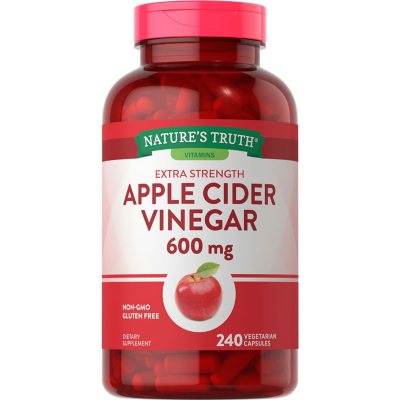 Nature's Truth Apple Cider Vinegar (240 ct.) - Sam's Club