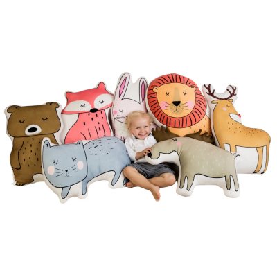 large squishy animal pillow