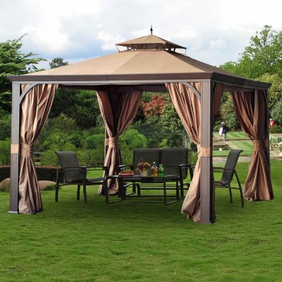 Sunjoy Monaco Gazebo, 12' x 10' - Sam's Club