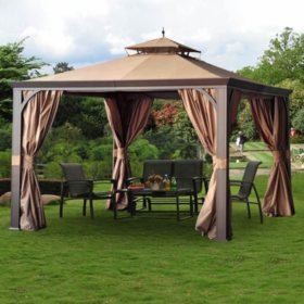 Sunjoy Monaco Gazebo, 12' x 10' - Sam's Club