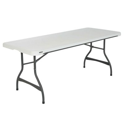 Lifetime 6 Commercial Grade Stacking Folding Table Choose A Color   0084110100399 A