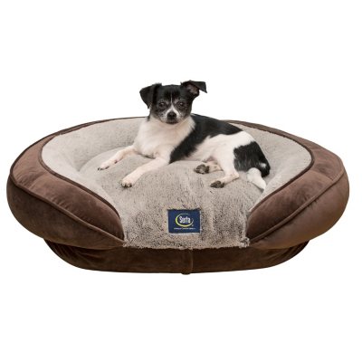 Serta Perfect Sleeper Oval Couch Pet Bed (Choose Your Size ...