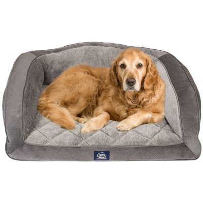 Serta Perfect Sleeper Camel-Back Couch Pet Bed (Choose ...