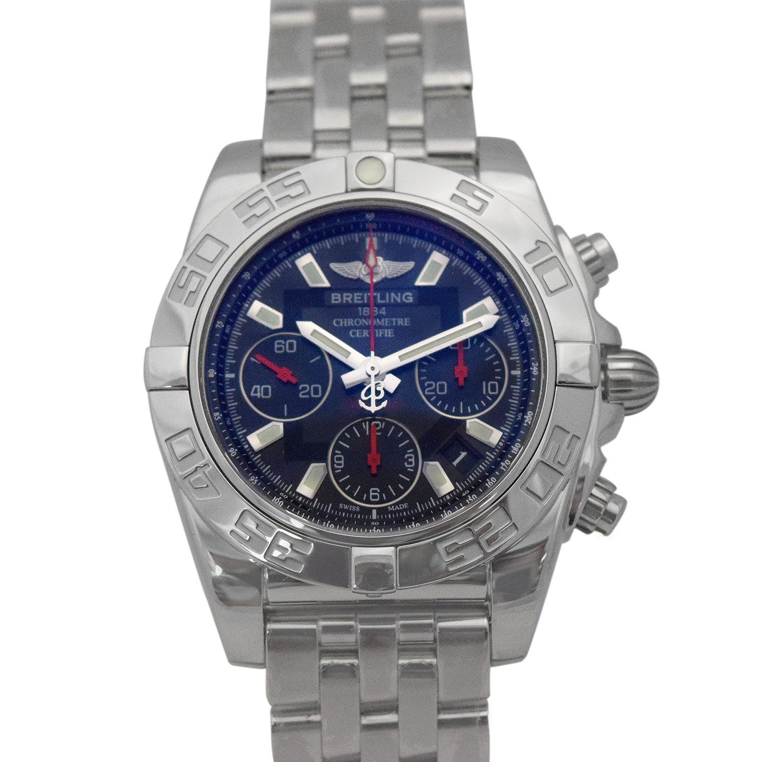 Men’s Breitling Chronomat 41 Stainless Steel Watch