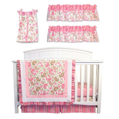 Trend Lab Baby Crib Bedding Set, 6 pc. - Paisley Park ...