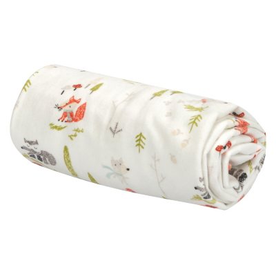 Trend Lab Flannel Swaddle Blanket, Winter Woods - Sam's Club