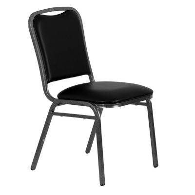 Flash Furniture Hercules Series Vinyl Banquet Chair Black ...