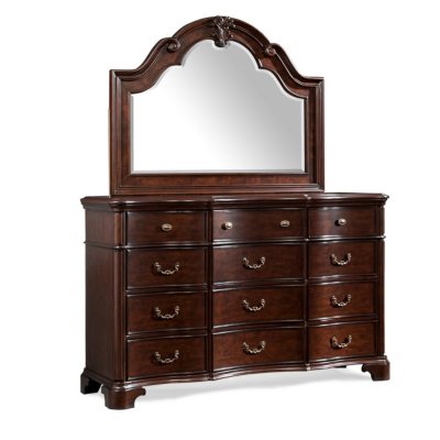 Tomlyn 12-Drawer Dresser and Mirror - Sam's Club