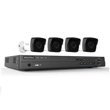 LaView 8 Channel 4K IP NVR Security System with 2TB Hard ...