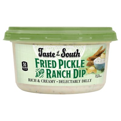 Taste Of The South Fried Pickles & Buttermilk Ranch Dip (24 oz.) - Sam ...