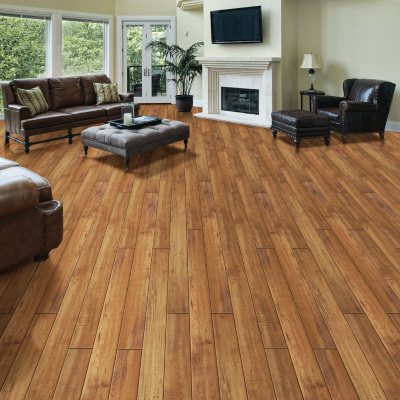 Select Surfaces Click Laminate Flooring, Amber - Sam's Club