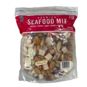 Download Seafood Mix, Frozen (3 lbs.) - Sam's Club
