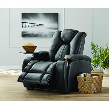 Franklin Theater Recliner with USB Ports - Sam's Club - Franklin Theater Recliner with USB Ports