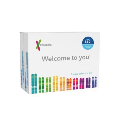 23andMe Health and Ancestry Genetic Testing - 2 Testing Kits and ...