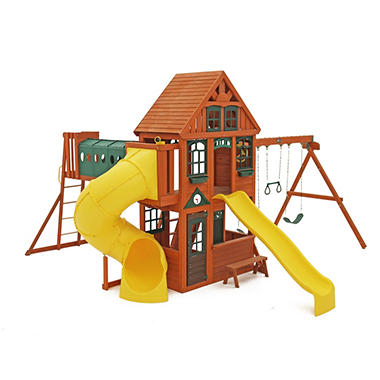 Orchard View Manor Wooden Play Set