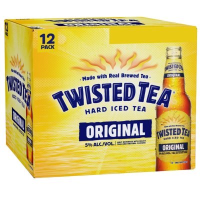 Twisted Tea Hard Iced Tea Original (12 Fl. Oz. Bottle, 12 Pk.) - Sam's Club