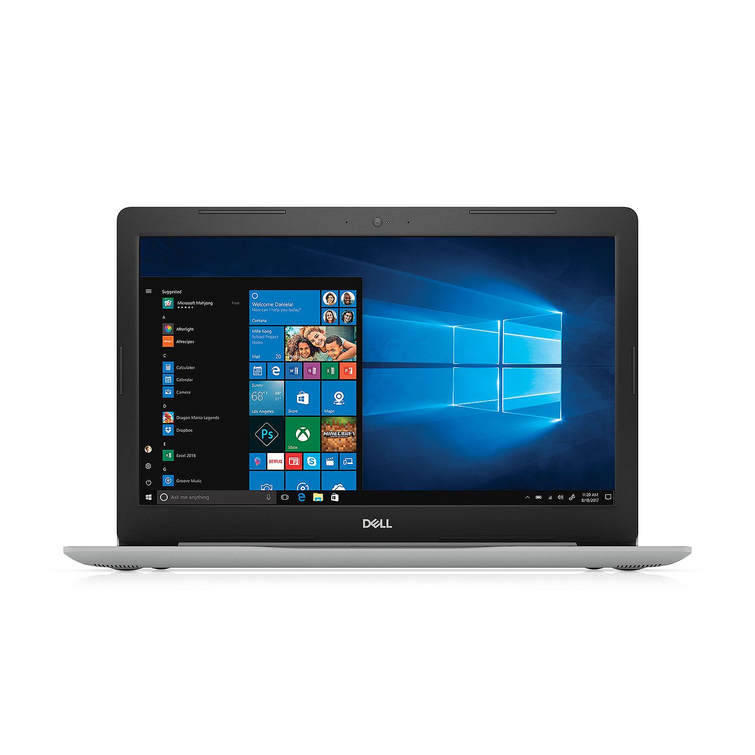 Dell Inspiron i5570-7715SLV-PUS 15.6″ Laptop, 8th Gen Core i7, 8GB RAM, 2TB HDD