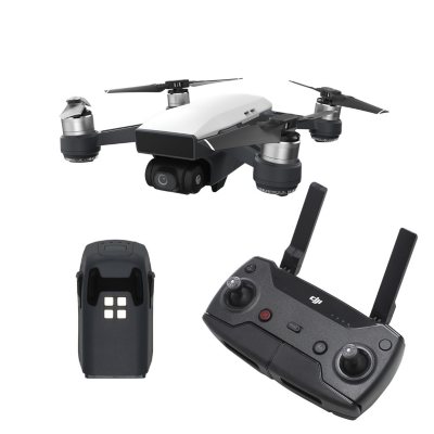 DJI Spark Drone with Remote and Extra Battery Bundle - Sam's Club