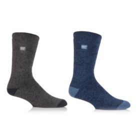 Heat Lockers® Men's Everyday Crew Socks 2 Pair Pack - Sam's Club